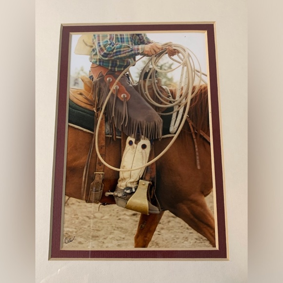 Rustic Brown Framed Western Art Print - Picture 3 of 6
